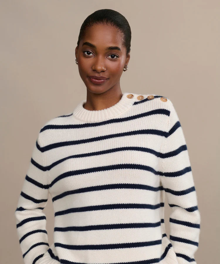 Striped Cashmere Sweater