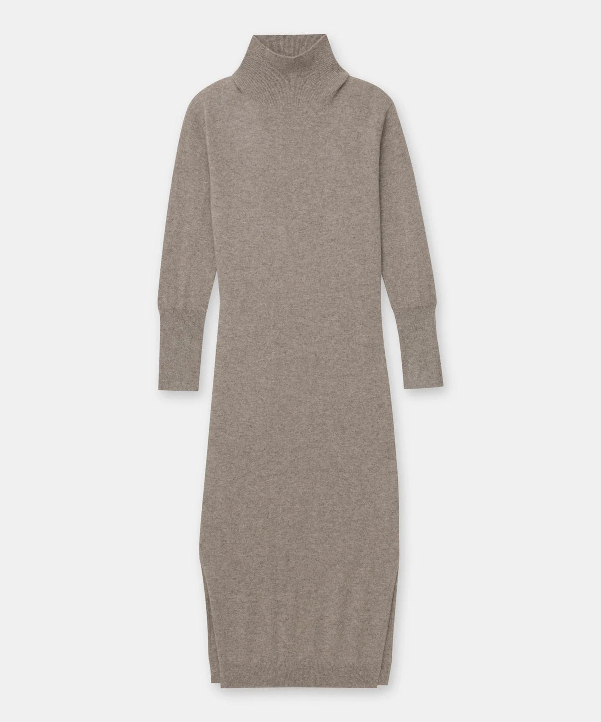 Cashmere High Neck Dress