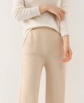 Wide Leg Wool Trousers For Women