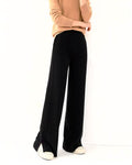 Wide Leg Wool Trousers For Women