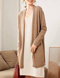Long Sleeved Cashmere Cardigan