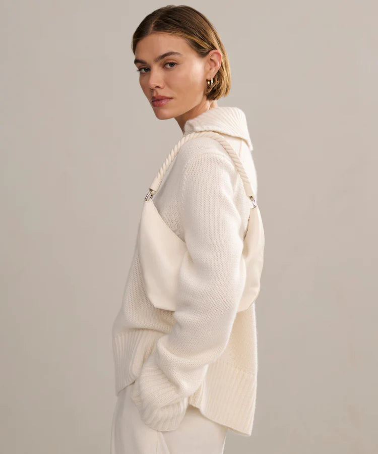 Deep V-Neck Cashmere Cardigan