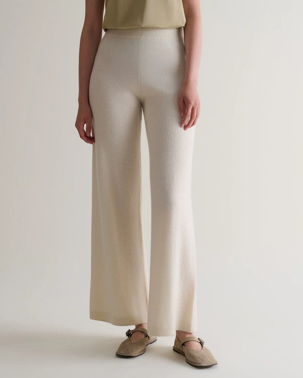 Cashmere Wide Leg Trousers