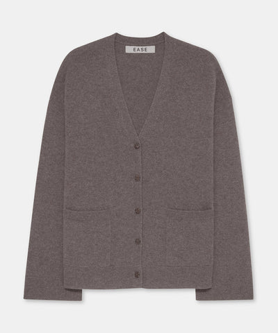 Soft Button Up Cashmere Cardigan