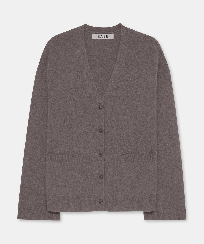 Soft Button Up Cashmere Cardigan