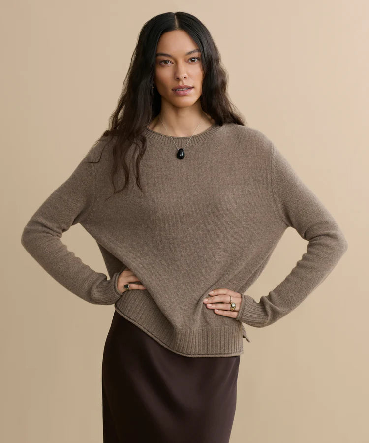 Light Cashmere Crewneck Sweater