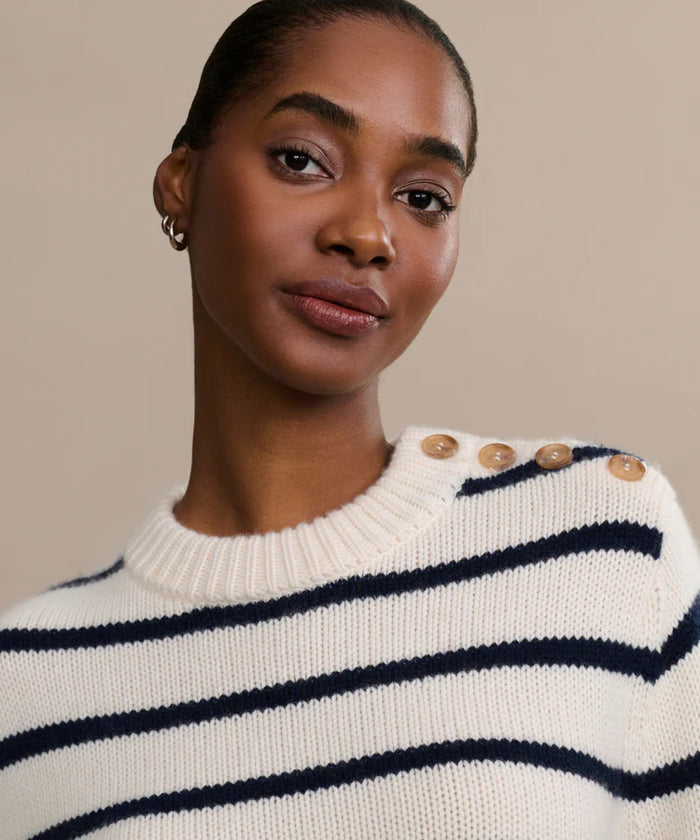 Striped Cashmere Sweater