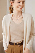 Long Sleeved Cashmere Cardigan
