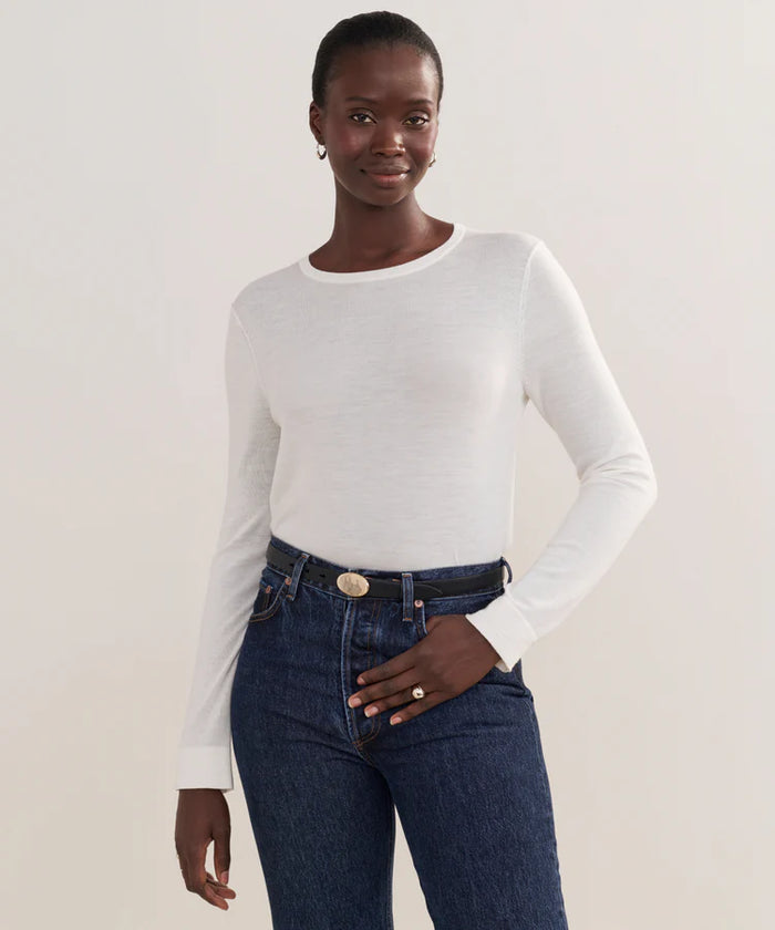 Light Cashmere Everyday Crewneck