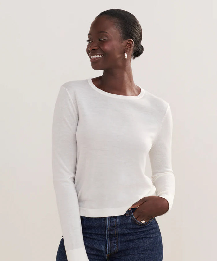 Light Cashmere Everyday Crewneck