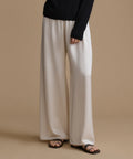 Light Cashmere & Cotton Blend Pants