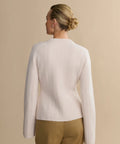 Soft Cashmere Ribbed Cardigan